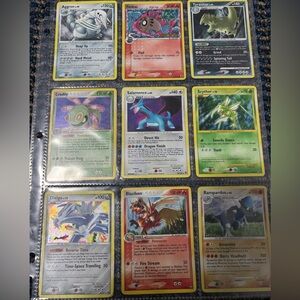 Pokemon Blue and White Card Collection